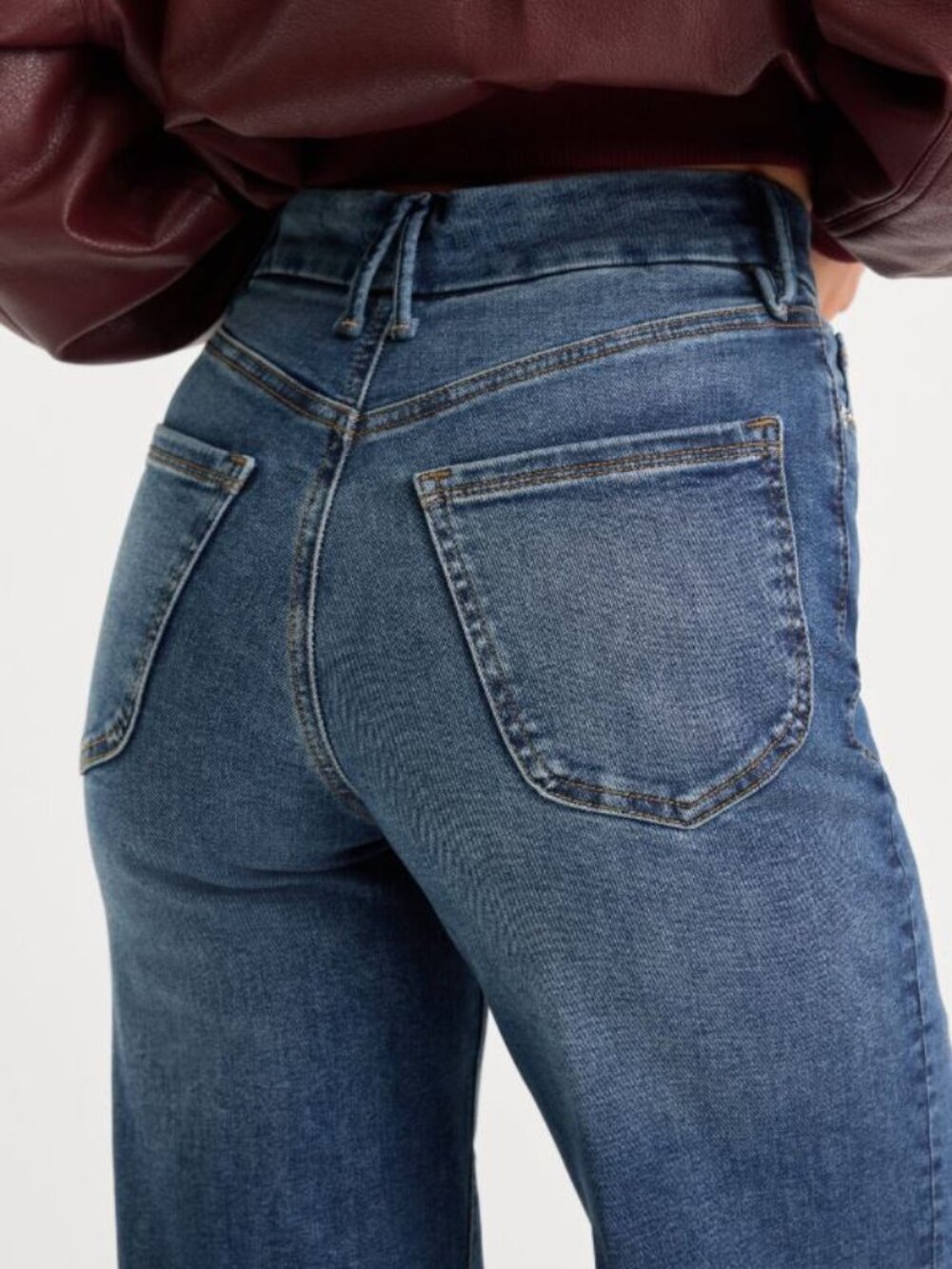 Good American - Good Waist Palazzo Jeans